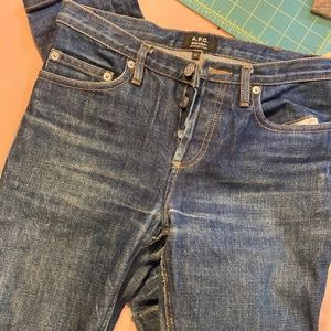 APC Raw Denim Jeans